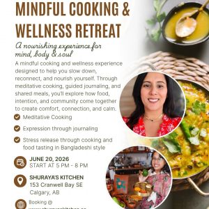 Mindful Cooking & Wellness Retreat - June 20